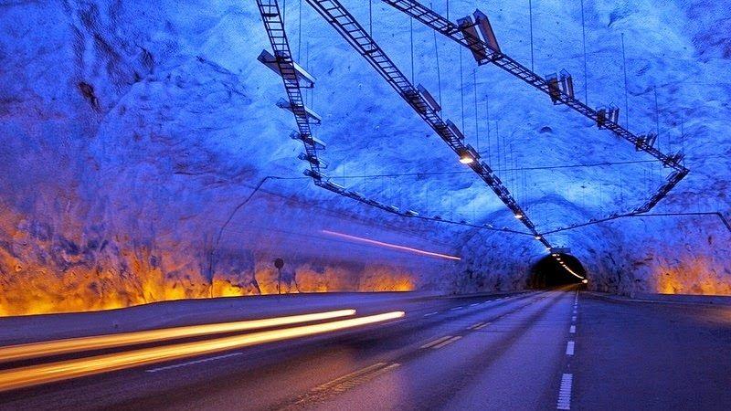 La galleria stradale più lunga al mondo è in Norvegia