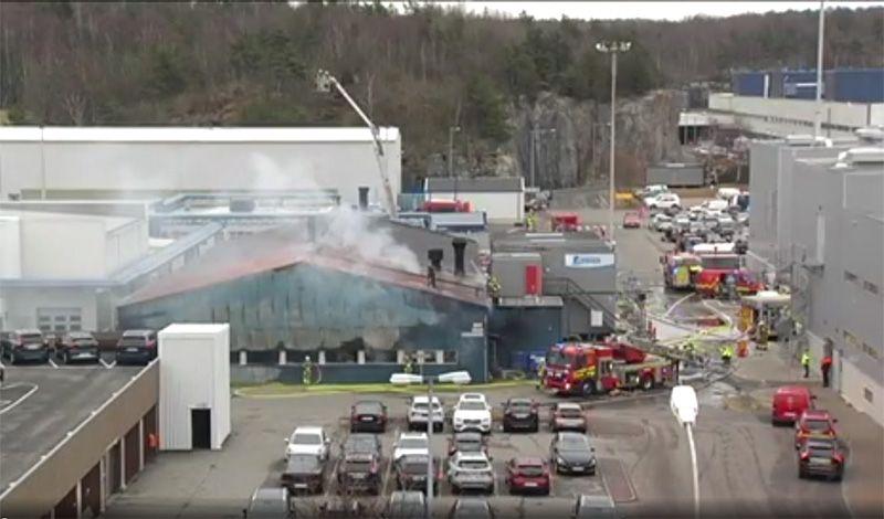 Volvo, il laboratorio batterie va a fuoco al Cars Safety Center