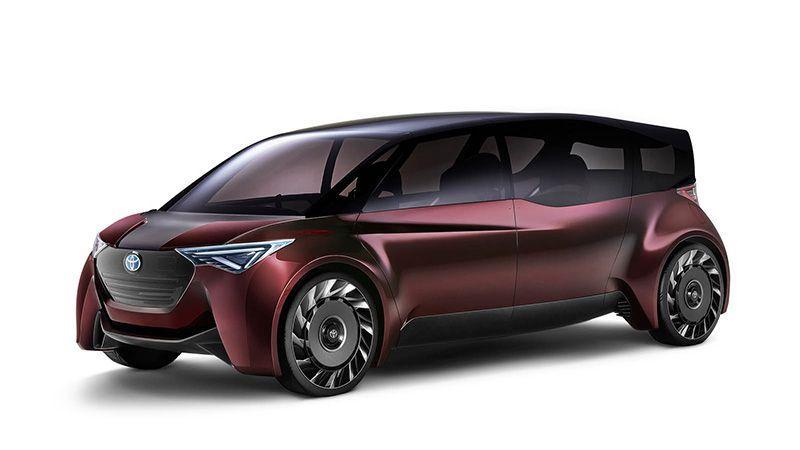 Toyota Fine-Comfort Ride, fuel cell e guida autonoma al Salone di Tokyo 2017