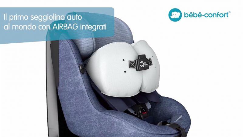 Arriva il primo seggiolino al mondo con Airbag: eccolo in anteprima