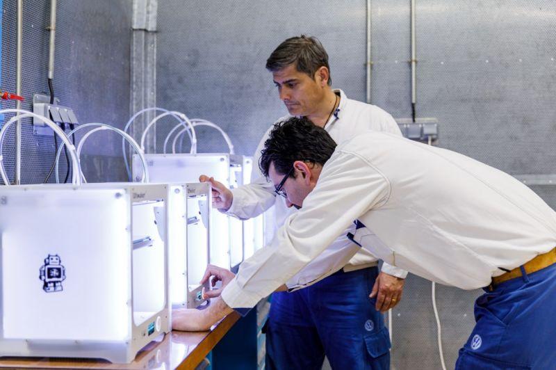 Volkswagen: arriva la stampa 3D e cambia il modo di produrre le auto
