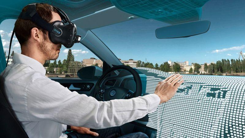Volkswagen a guida autonoma, la realtà virtuale pensiona i test in strada