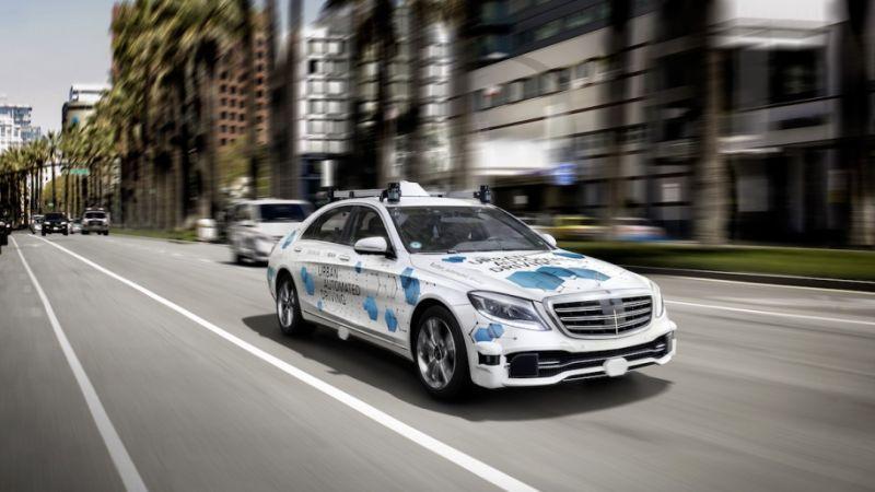 Mercedes, al via i test di guida autonoma SAE 5 in California