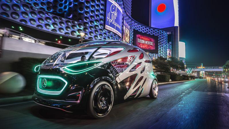 Mercedes al CES 2019 presenta Urbanetic la tecnologia Vehicle-to-Person