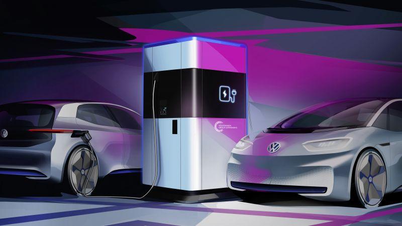Volkswagen: in arrivo le stazioni di ricarica mobili come power bank