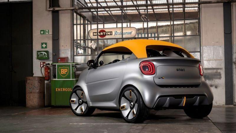 Smart reinventa la cabrio: al Salone di Ginevra 2019 la concept elettrica