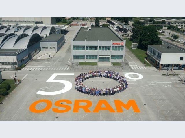 50 anni stabilimento Osram