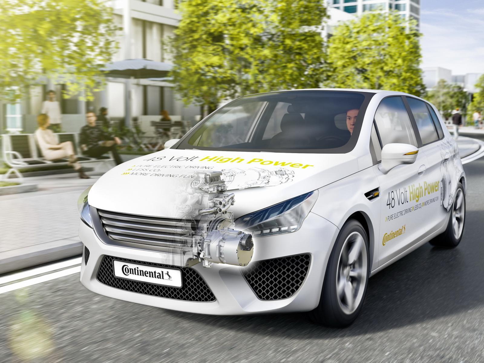 Continental: arriva il sistema full-hybrid 48V che funziona come un elettrico