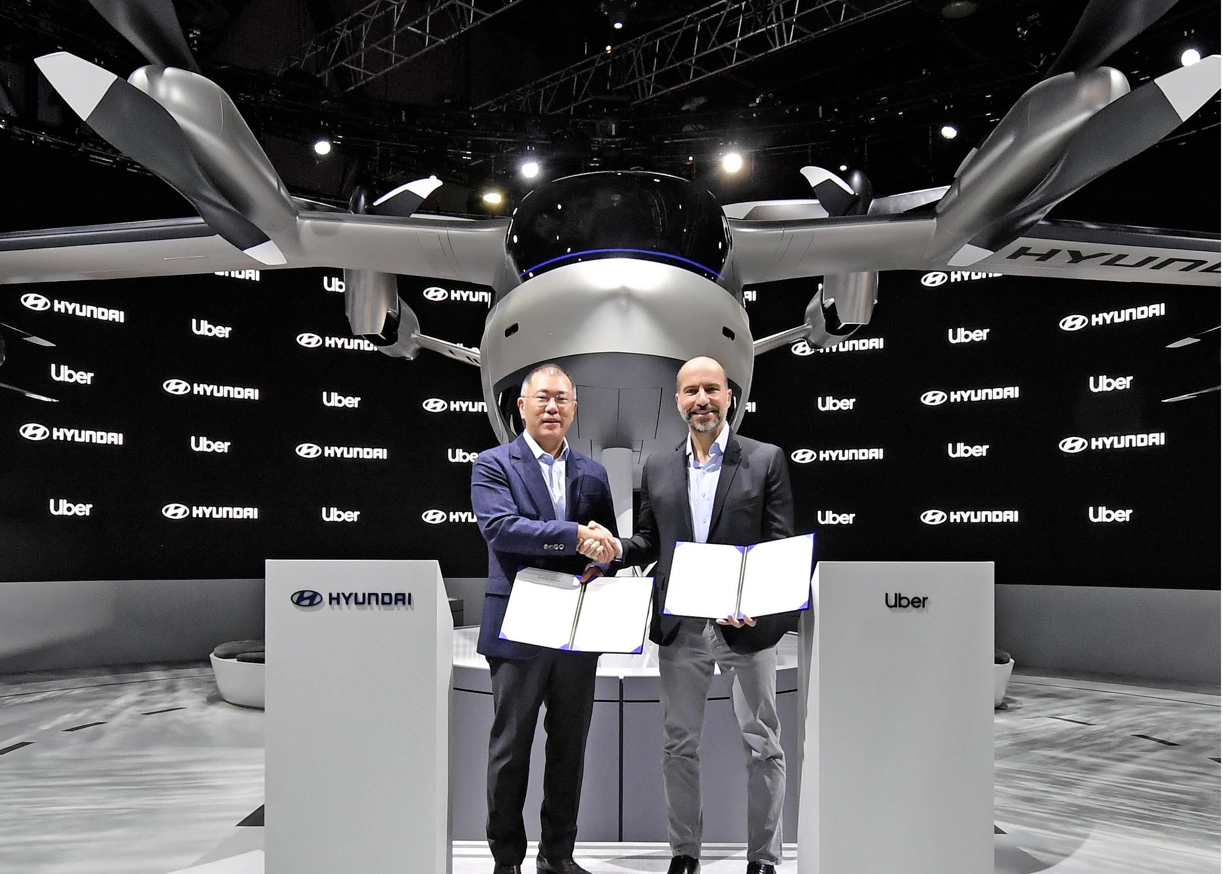 Hyundai al CES 2020: i taxi volanti con Uber come soluzione al traffico