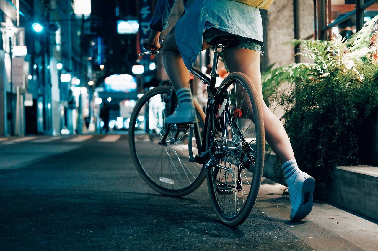Bici sul marciapiede