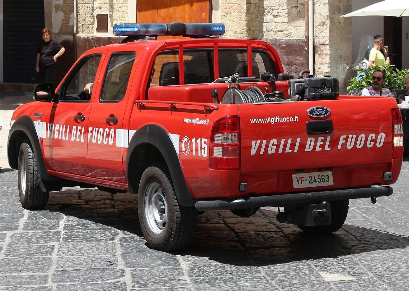 Targhe vigili del fuoco