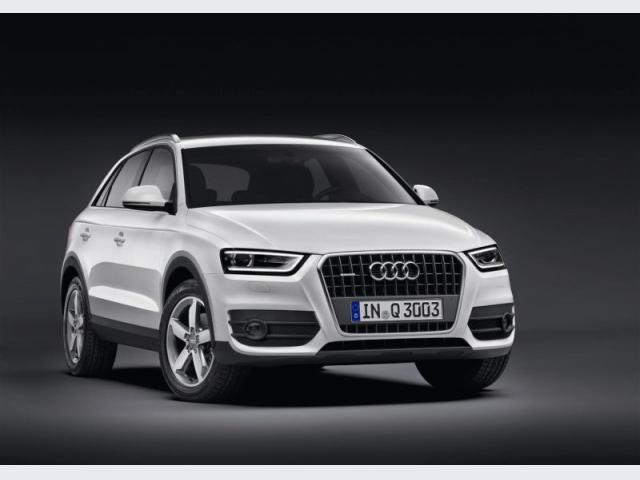 Audi Q3 anteriore bianco
