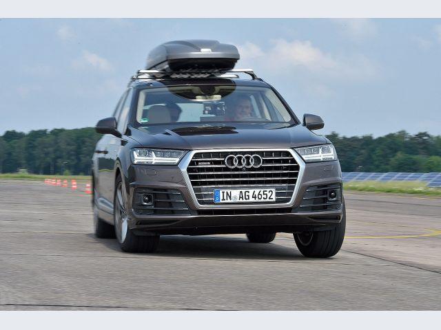 Test frenata e slalom a pieno carico AutoBild