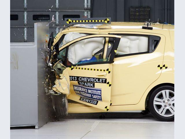 Chevrolet Spark – Impatto small overlap