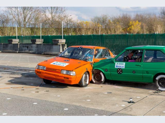 Crash test Wildhaus 2014 – Impatto laterale anni 80 1