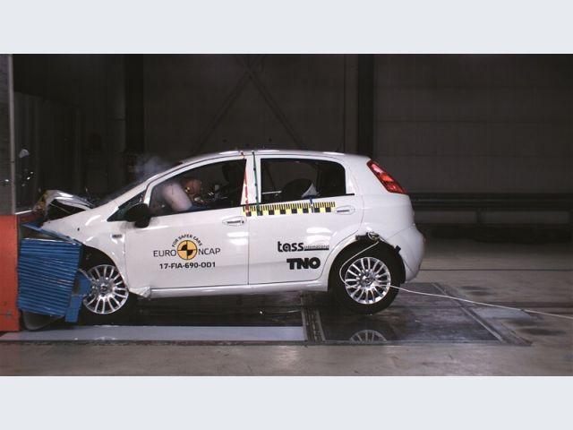 Fiat Punto – Crash test Euro NCAP – crash test offset