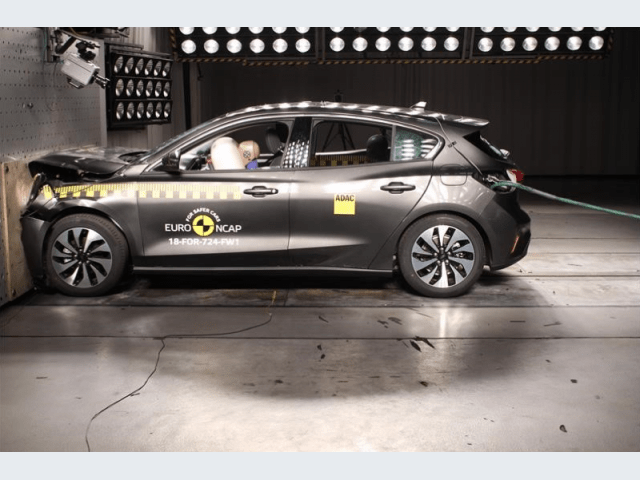Ford Focus – 2018 – Crash test Euro NCAP – Impatto frontale