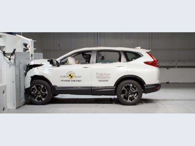 Honda CRV – 2019 – Crash Test Euro NCAP – Impatto Frontale (miniatura)