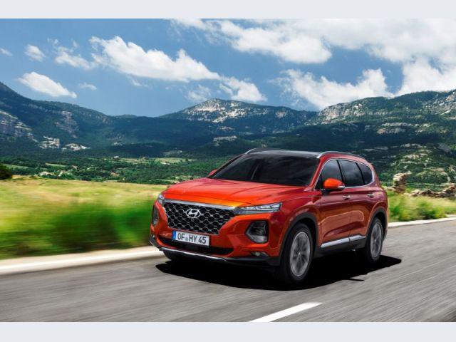 Hyundai Santa Fe 2018 anteriore