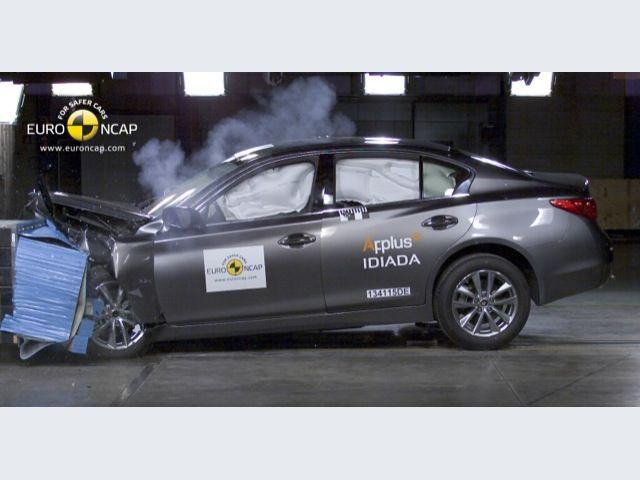 Infiniti Q50 – Impatto frontale