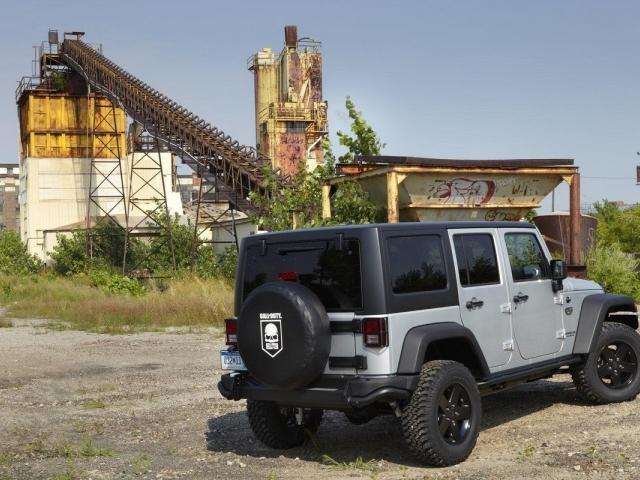 Jeep Wrangler Vista posteriore
