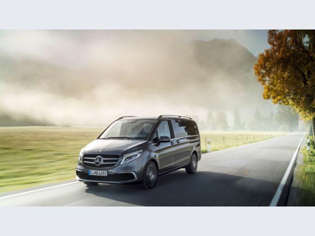 Mercedes Classe V – vista anteriore