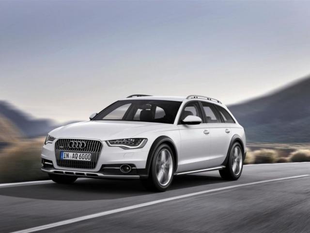 Nuova Audi A6 allroad anteriore