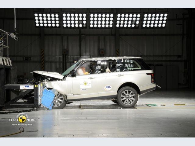 Range Rover – Crash test frontale