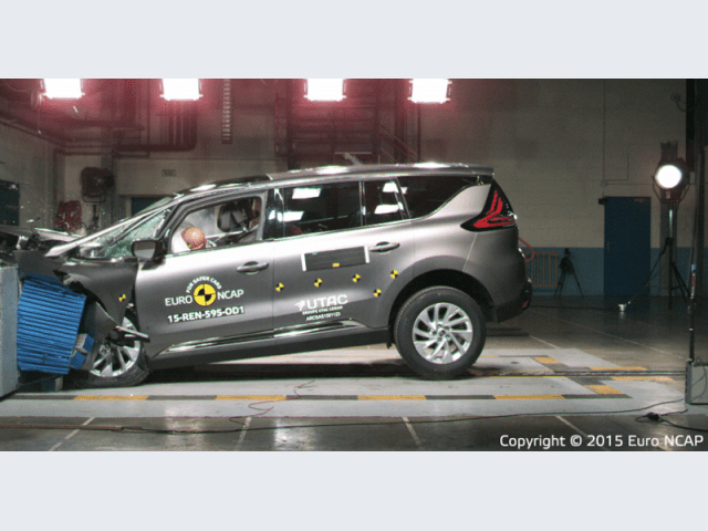 Renault Espace – Crash test offset