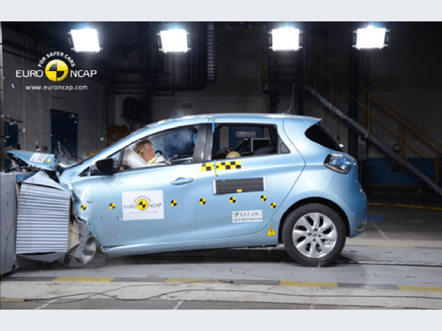 Renault ZOE – Test frontale