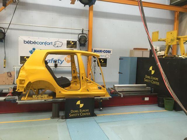 Safety Center Dorel (Francia) – Slitta per Crash Test