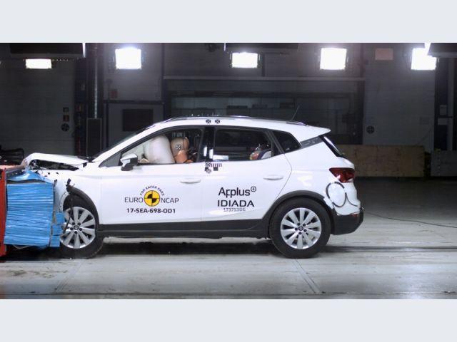 Seat Arona – Crash test Euro NCAP – crash test offset