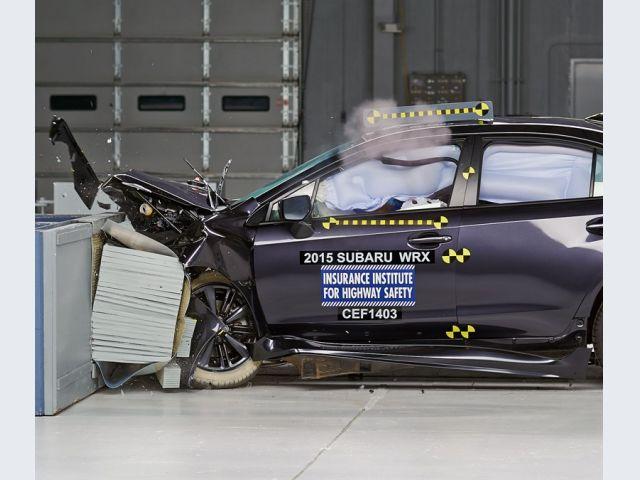 Subaru WRX – Impatto frontale offset