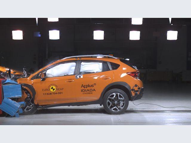 Subaru XV – Subaru Impreza – Crash test Euro NCAP – Crash test offset
