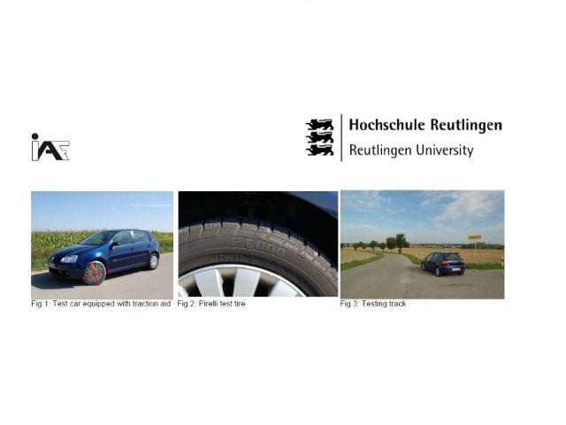 Test Reutlingen University di durata calze AutoSock