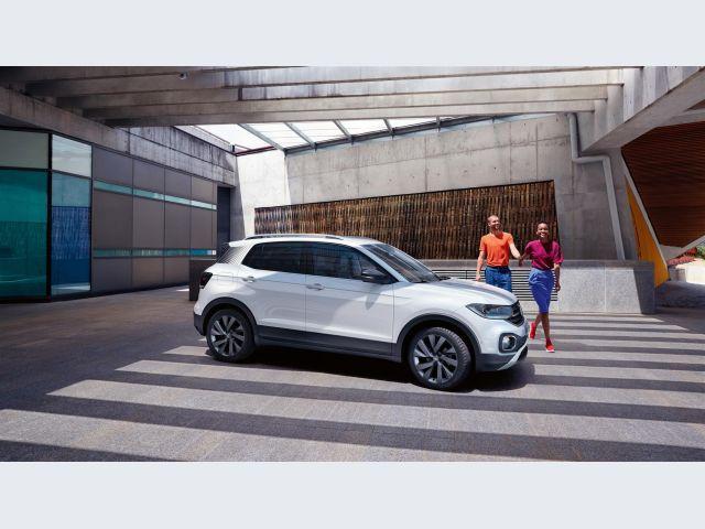 Volkswagen T-Cross – la vista anteriore