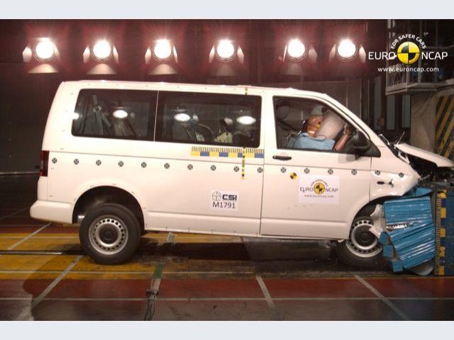 Volkswagen T5 – Impatto frontale