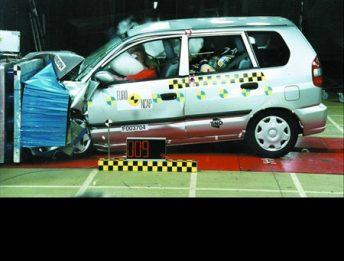 Crash Test Mitsubishi Space Star