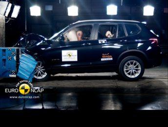 Crash test BMW X3 2011