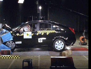 Crash Test Nissan Primera 2002