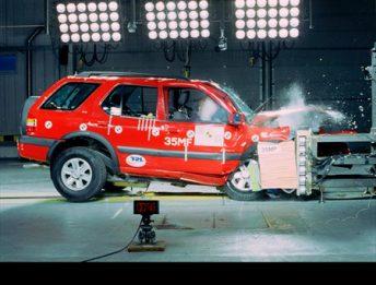 Crash Test Opel Frontera
