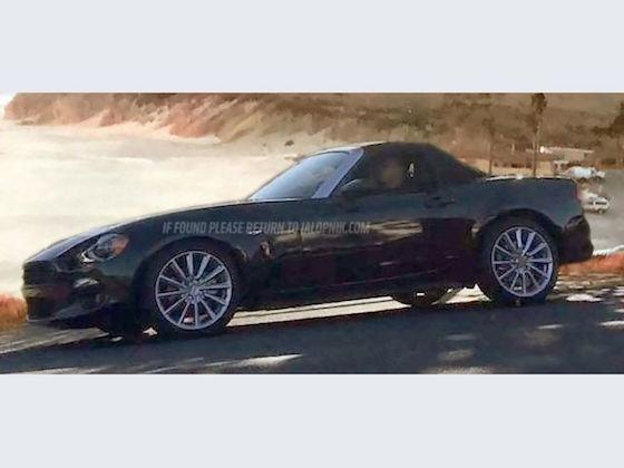 Fiat 124 Spider, introspettiva sul design