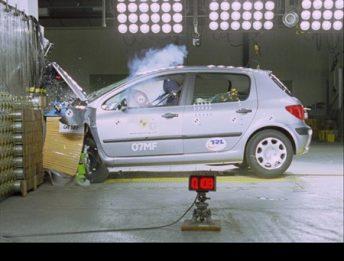 Crash Test Peugeot 307