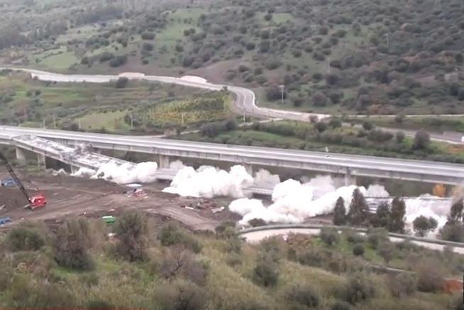 Viadotto Himera: il video della demolizione e le prossime tappe