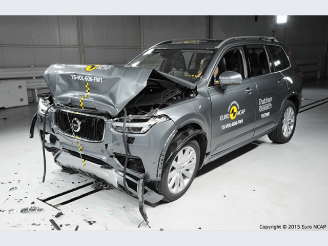 Crash test Euro NCAP: le auto più sicure del 2015