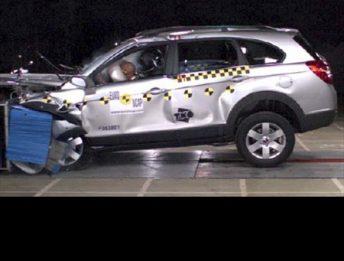 Crash Test Chevrolet Captiva