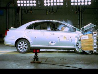 Crash Test Toyota Avensis 2003