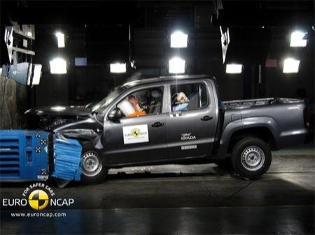 Crash test Volkswagen Amarok