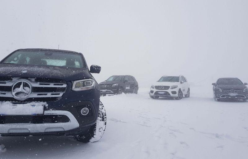 Mercedes #SUVAttack: tra le nevi del Monte Grappa con i SUV della Stella