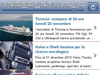 Disponibile sull'App Store la nuova versione di Trasporti-Italia.com